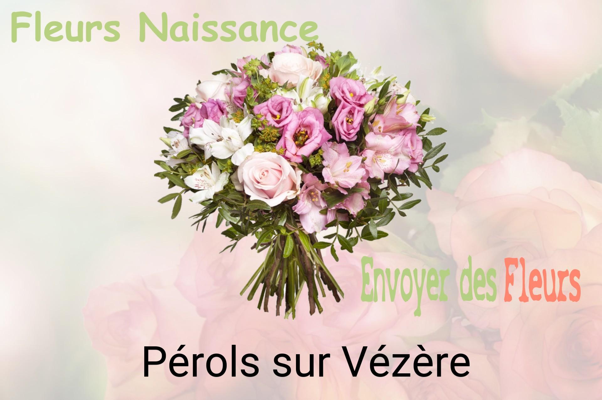Bouquet de fleurs de naissance livré à Pérols-sur-Vézère